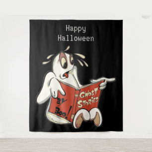 Tenture Histoires de fantômes Fond d'Halloween