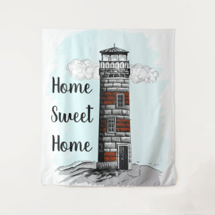 Tenture Home Sweet Home Phare