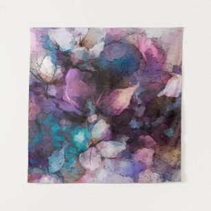 Tenture Huile colorée Abstraite, peinture acrylique du res
