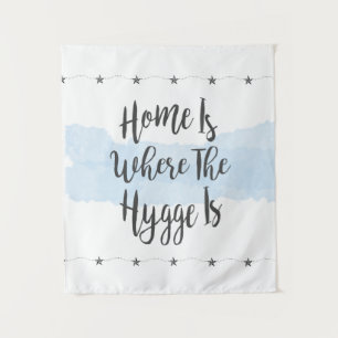 Tenture Hygate Aquarelle Cosy Accueil Pastel Bleu Blanc