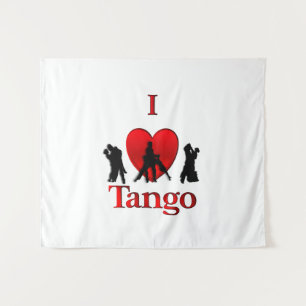 Tenture I Heart Tango