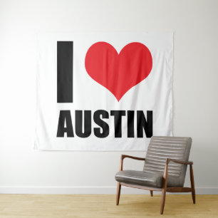 Tenture I Love Austin