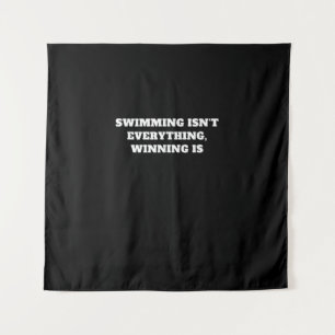 Tenture I Love To Swim Art Design Swimming Devis Idée cade