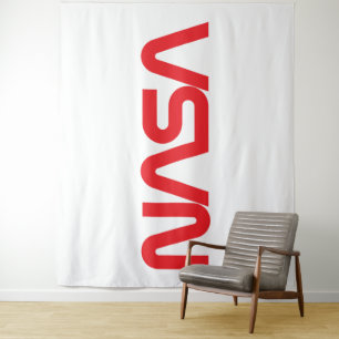 Tenture Iconique NASA Circa 88" x 104" Rocket White