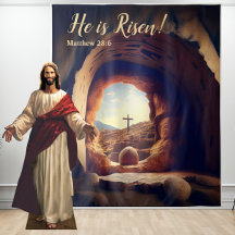 Il est ressuscité ! Jésus ressuscité tombeau vide