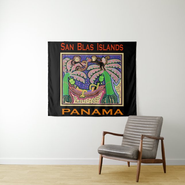 Tenture Îles San Blas - Panama (En situation (horizontale))