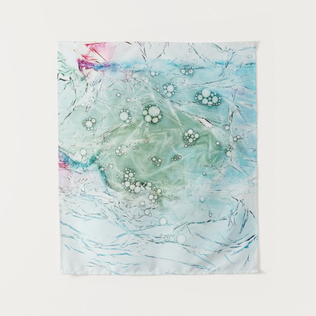 Tenture Illustration abstraite multicolore (Devant)