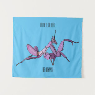 Tenture Illustration de l'orchidée mante