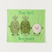 Illustration de mignonne guava feijoa