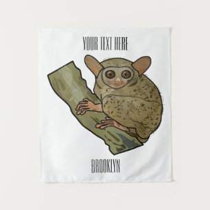 Tenture Illustration de Tarsier