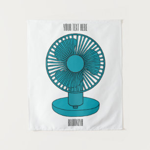 Tenture Illustration du ventilateur