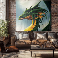 Imaginaire Dragon Vert