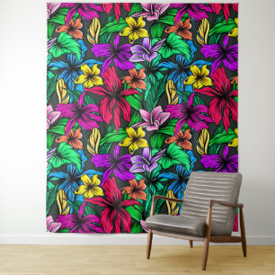 Tenture Impression hawaïenne