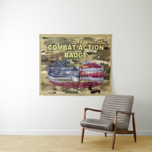 Tenture Indicateur d'action de combat