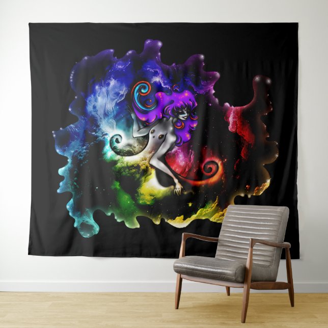 Tenture Inked Creation Tapestry (En situation (horizontale))