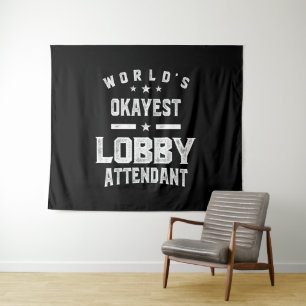 Tenture Intendant Du Hall Titre Du Travail Cadeau