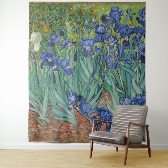 Tenture Irises par Vincent Van Gogh (En situation)