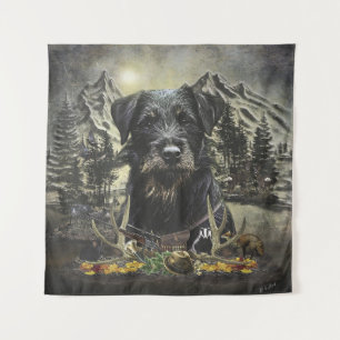 Tenture Jagdterrier - chien de chasse polyvalent