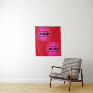 Tenture J'ai survécu à tRUMP