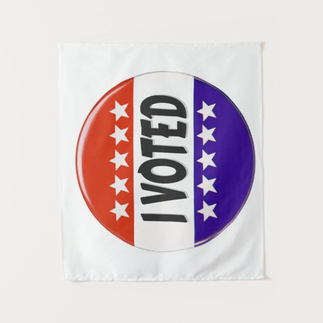 Tenture J'ai voté (Devant)