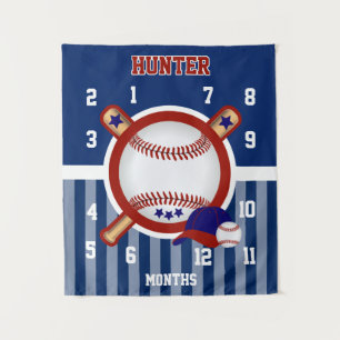 Tenture Jalon Photo Prop Bébé Baseball ⚾ Sport