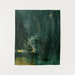 Tenture James Whistler - Nocturne en noir et or