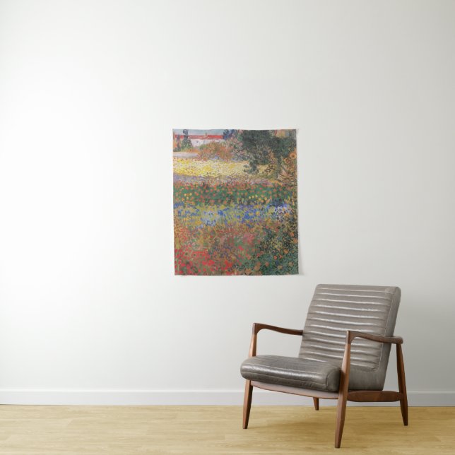 Tenture Jardin de fleurs - Vincent van Gogh (En situation)