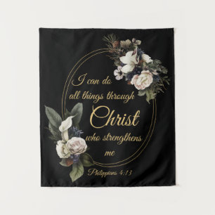 Tenture Je Peux Faire Tout Par Le Christ - Philippiens 4