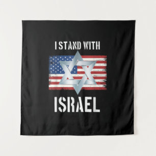 Tenture Je suis avec Israël