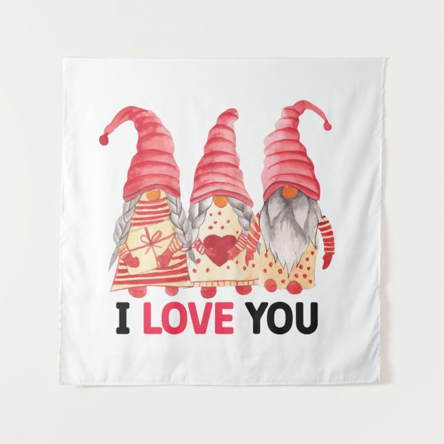 Tenture Je t'aime (Devant)