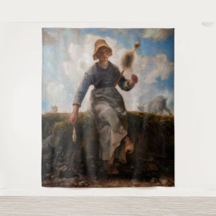 Tenture Jean-Francois Millet - La fillette