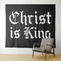 Jésus-Christ est Roi Gothique Art Grunge Blacklett