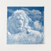 JÉSUS L'AGNEAU ET JÉSUS LE LION