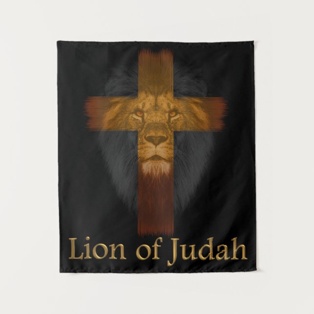 Tenture Jésus Lion de Juda Tapestry (Devant)