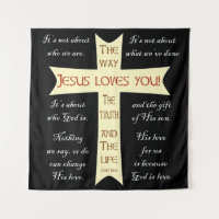 Jesus Loves You wall art