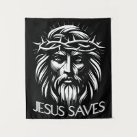 Jesus Saves - Art chrétien audacieux