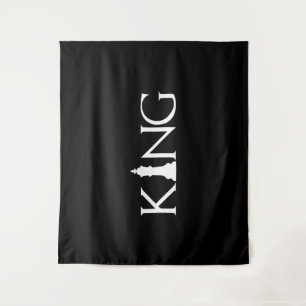 Tenture Jeu d'échecs King pièce Halloween Costume d'échecs