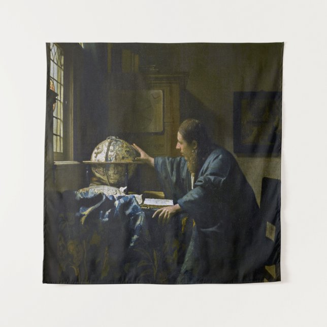 Tenture Johannes Vermeer - L'astronome (Devant)