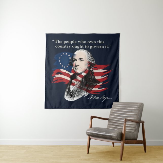 Tenture John Jay (En situation)