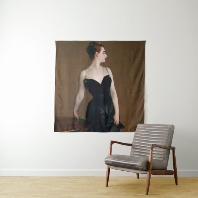 Tenture John Singer Sargent Madame X Classic Portrait (En situation)
