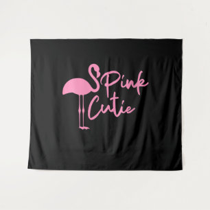 Tenture Joli Flamant Rose Féminin Rose Mignon Flamant