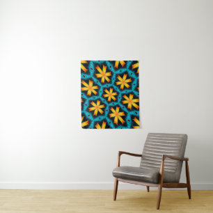 Tenture Joli Motif de fleurs Abstraites