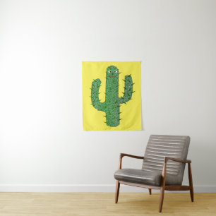 Tenture Jour des morts heureux Cactus