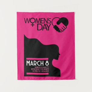 Tenture Journée internationale de la femme