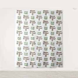 Tenture Joyeuse Journée Pi 3.14 | Toile de fond à répétiti