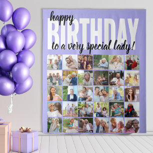 Tenture Joyeux Anniversaire personnalisé pour... 30 ans Co