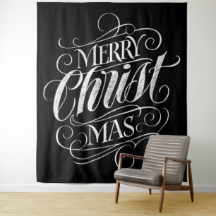 Tenture Joyeux CHRISTmas Jeu de Chalk