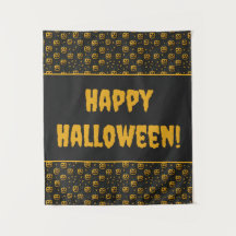 Joyeux halloween parti citrouille éffrayant dessin