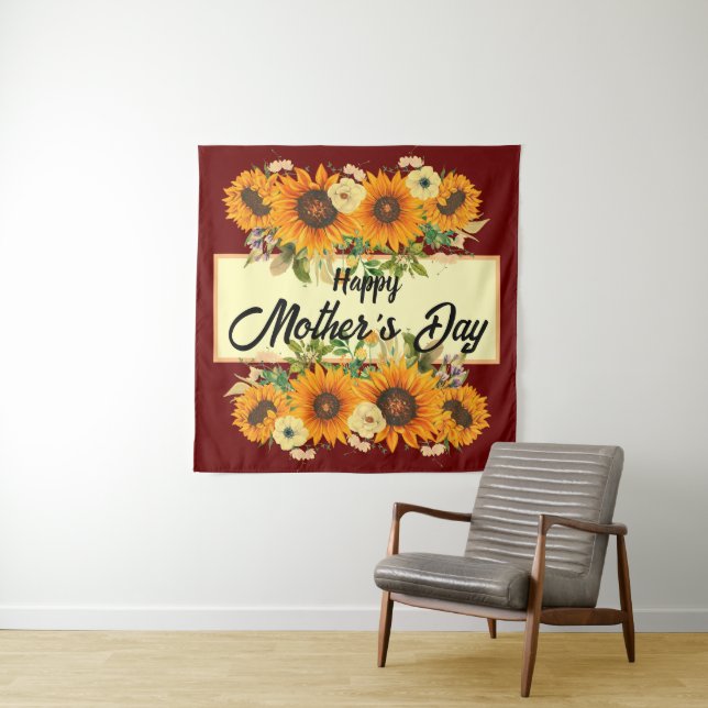 TENTURE JOYEUX JOUR DE LA MÈRE MAMAN CADEAU (En situation)