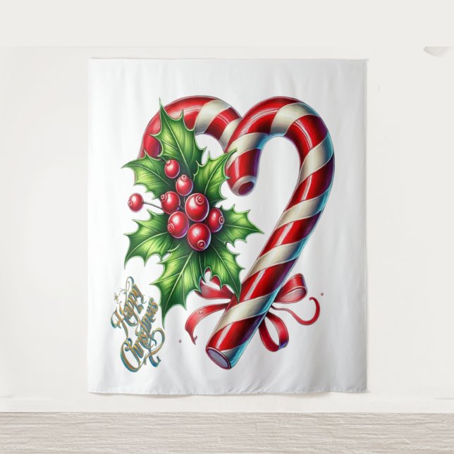 Tenture Joyeux Noël (Devant)